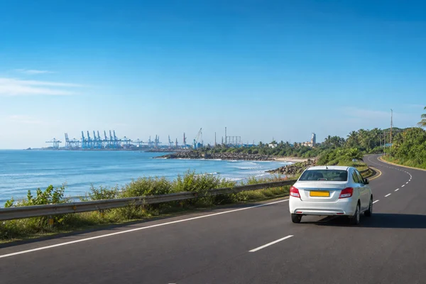 Paradeep coastal road and port travel